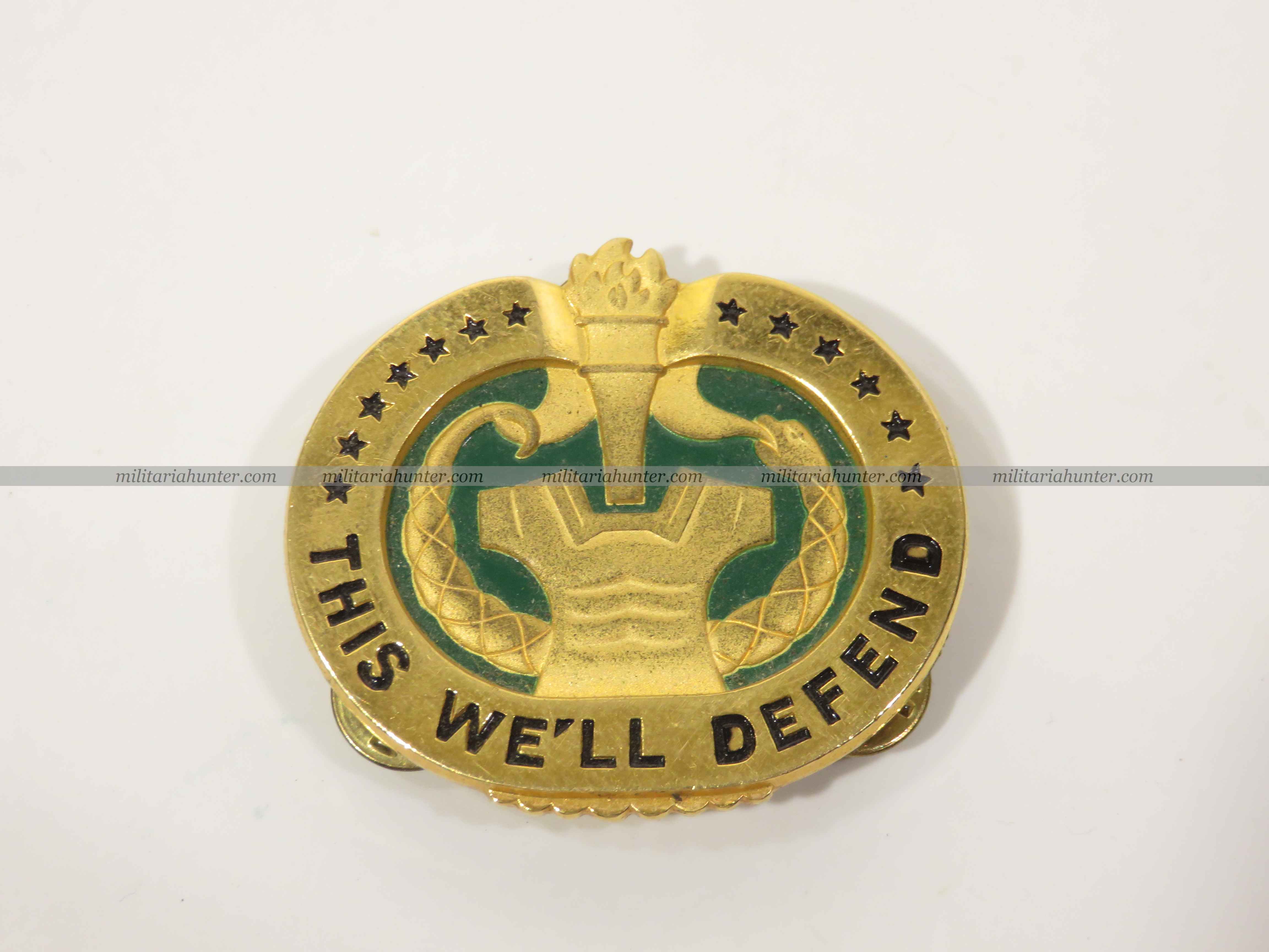 militaria : US Drill Sergeant Badge - badge de sergent instructeur