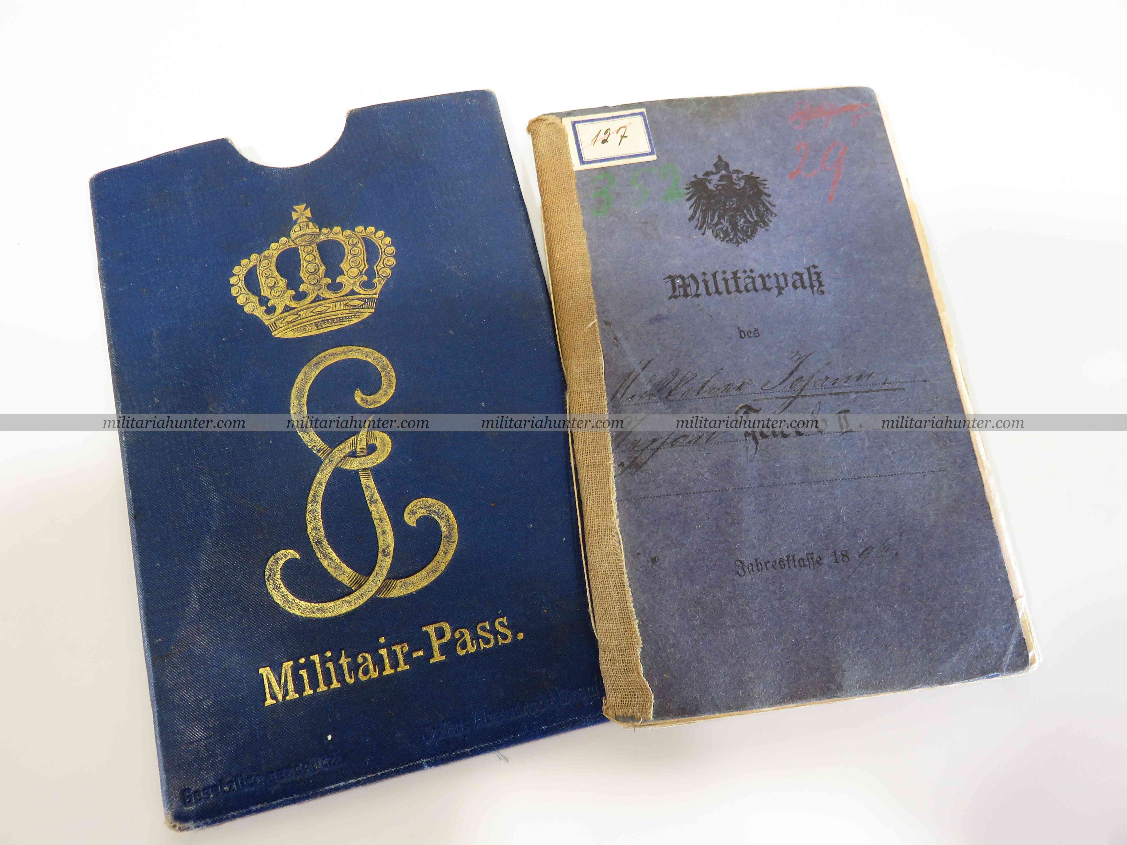 militaria : Militarpass Militarpass Hülle JR95