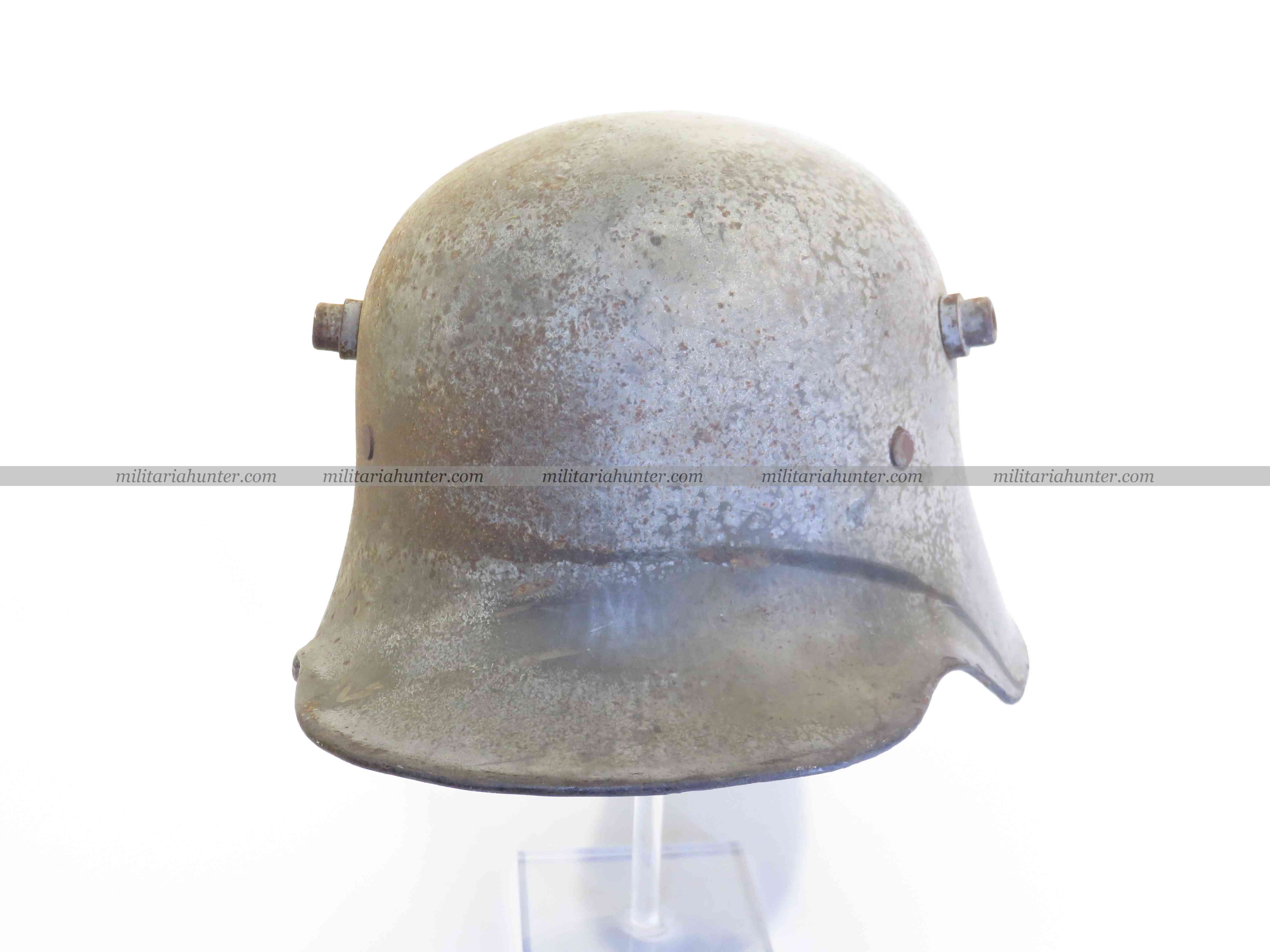 Militaria Hunter   Achat Vente Estimation Militaria ww1 ww2 Coque de Stahlhelm M18 - M1918 german helmet shell