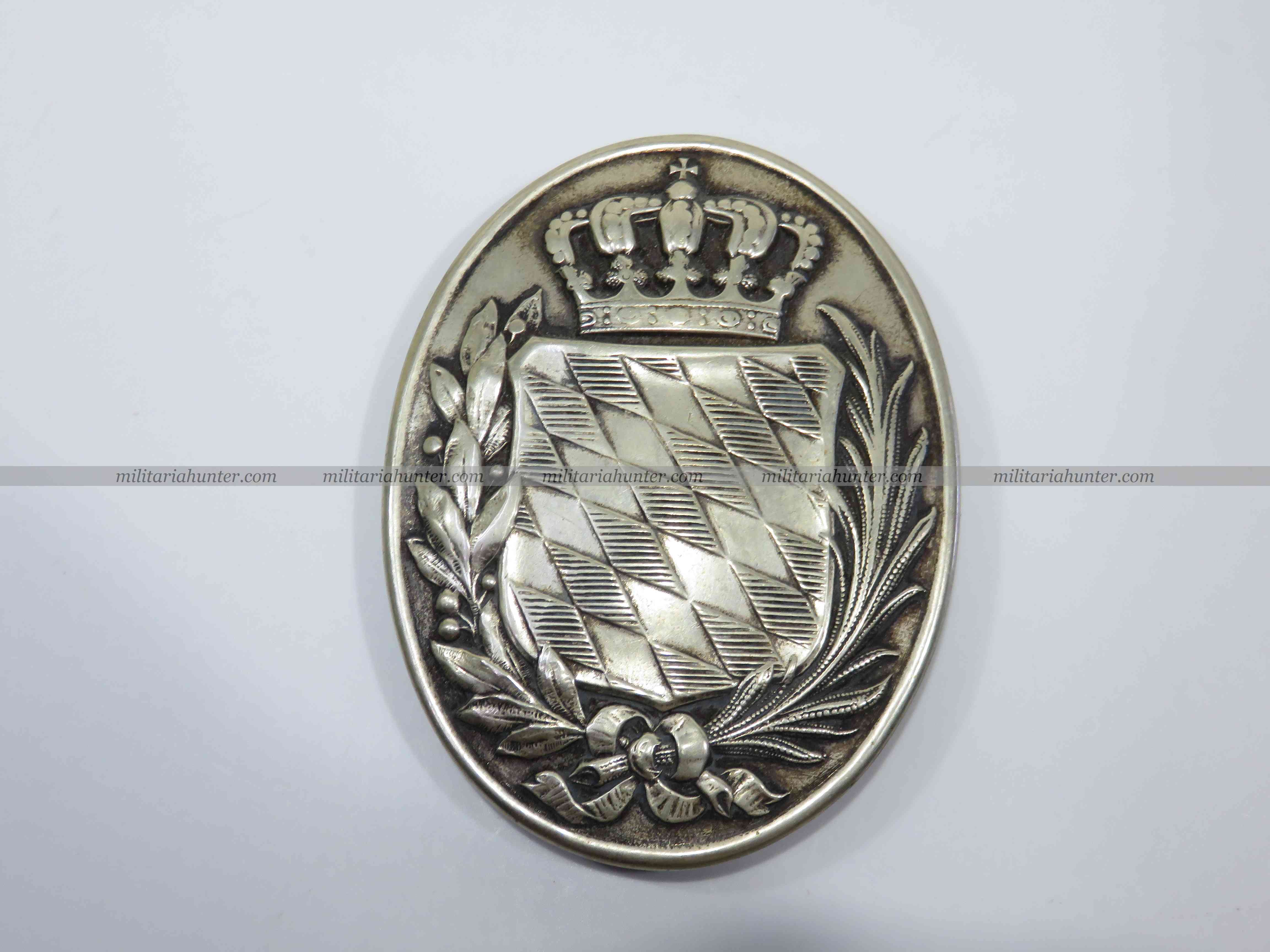 militaria : Bayerische Landwacht Gendarmerie Bandolier Wappen