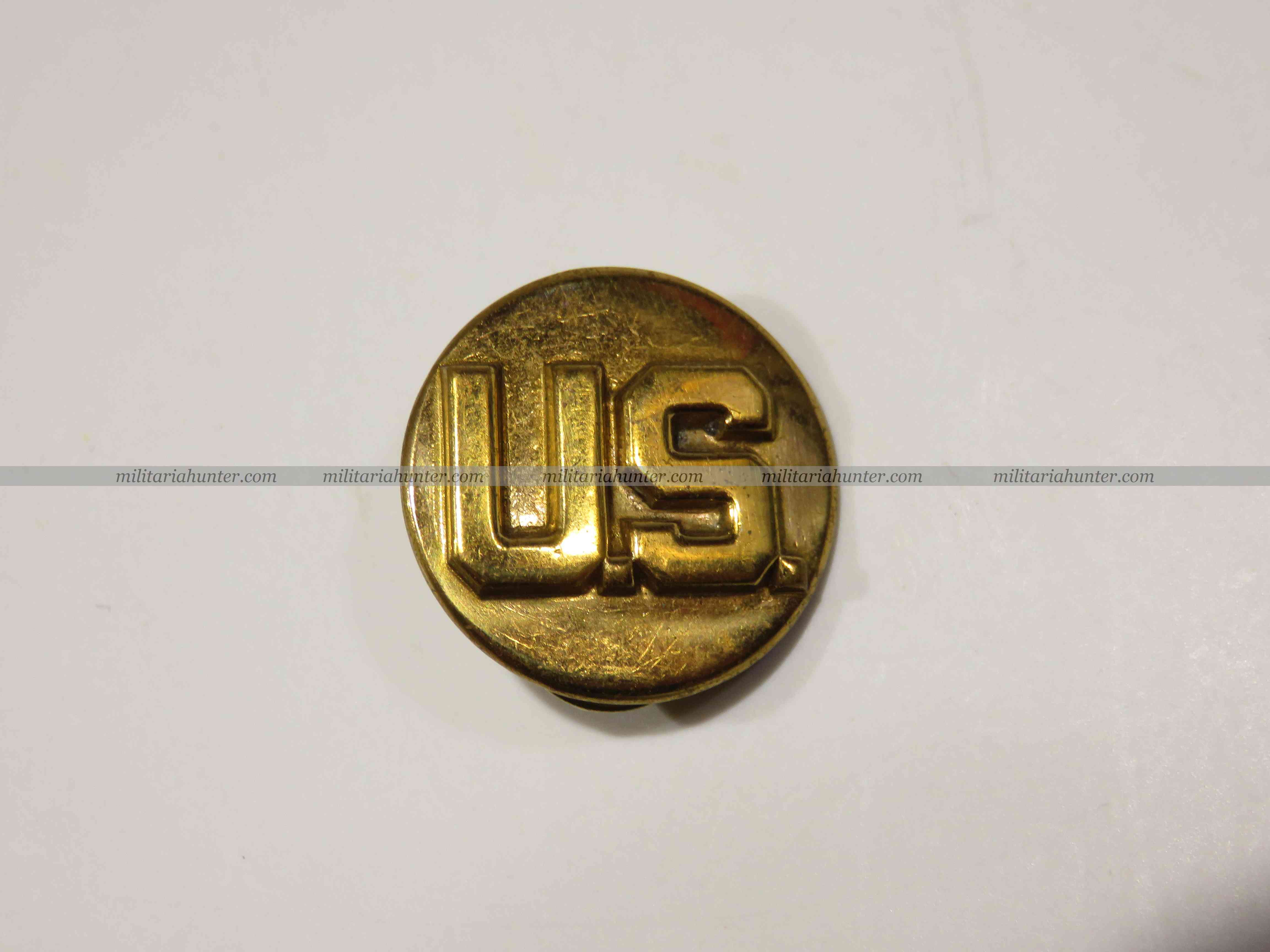 militaria : Collar disk US ww2 type V insert fer 1942-1945