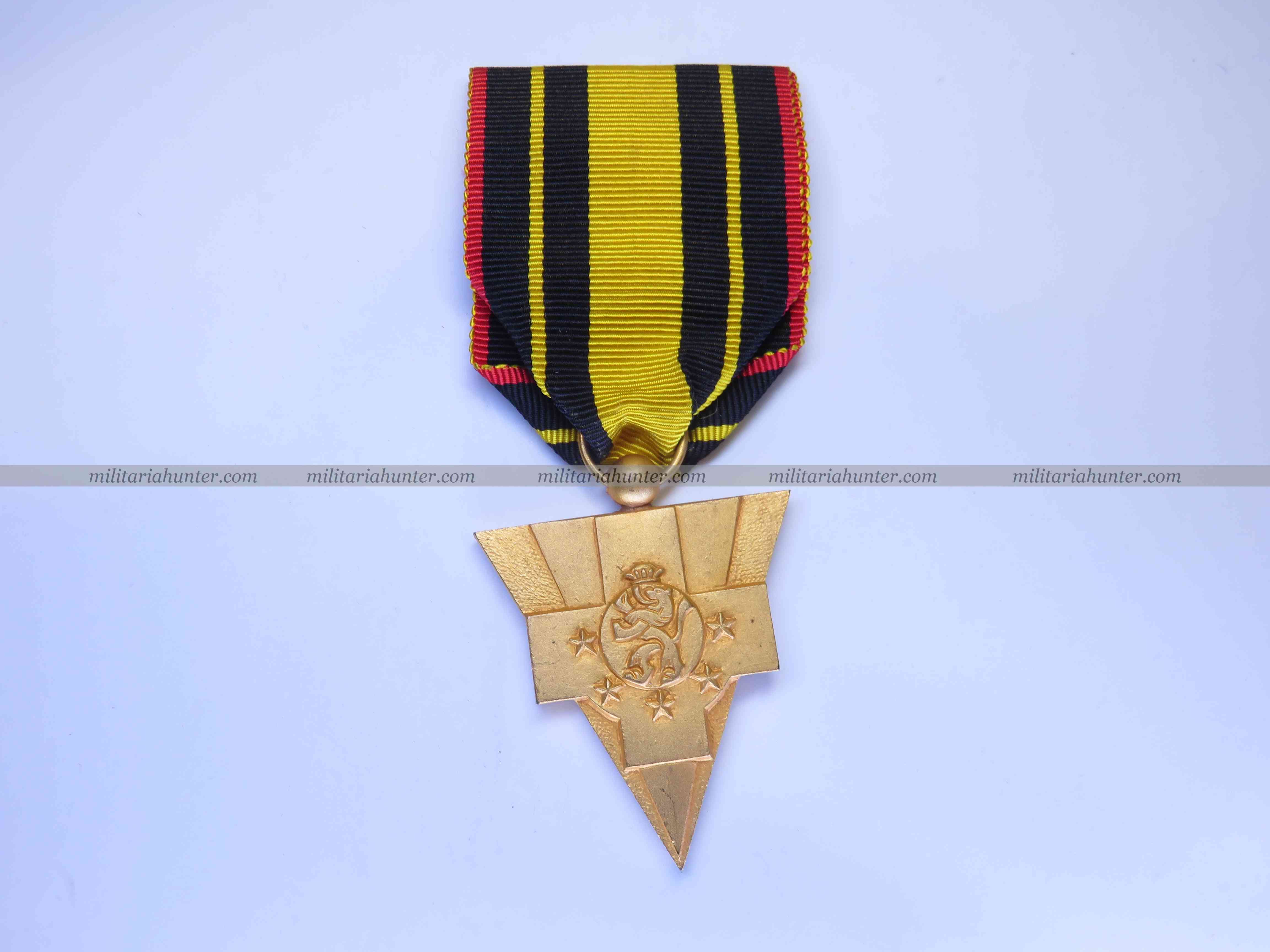militaria : France et Belgique - médaille commémorative Campagne Belgique 1940