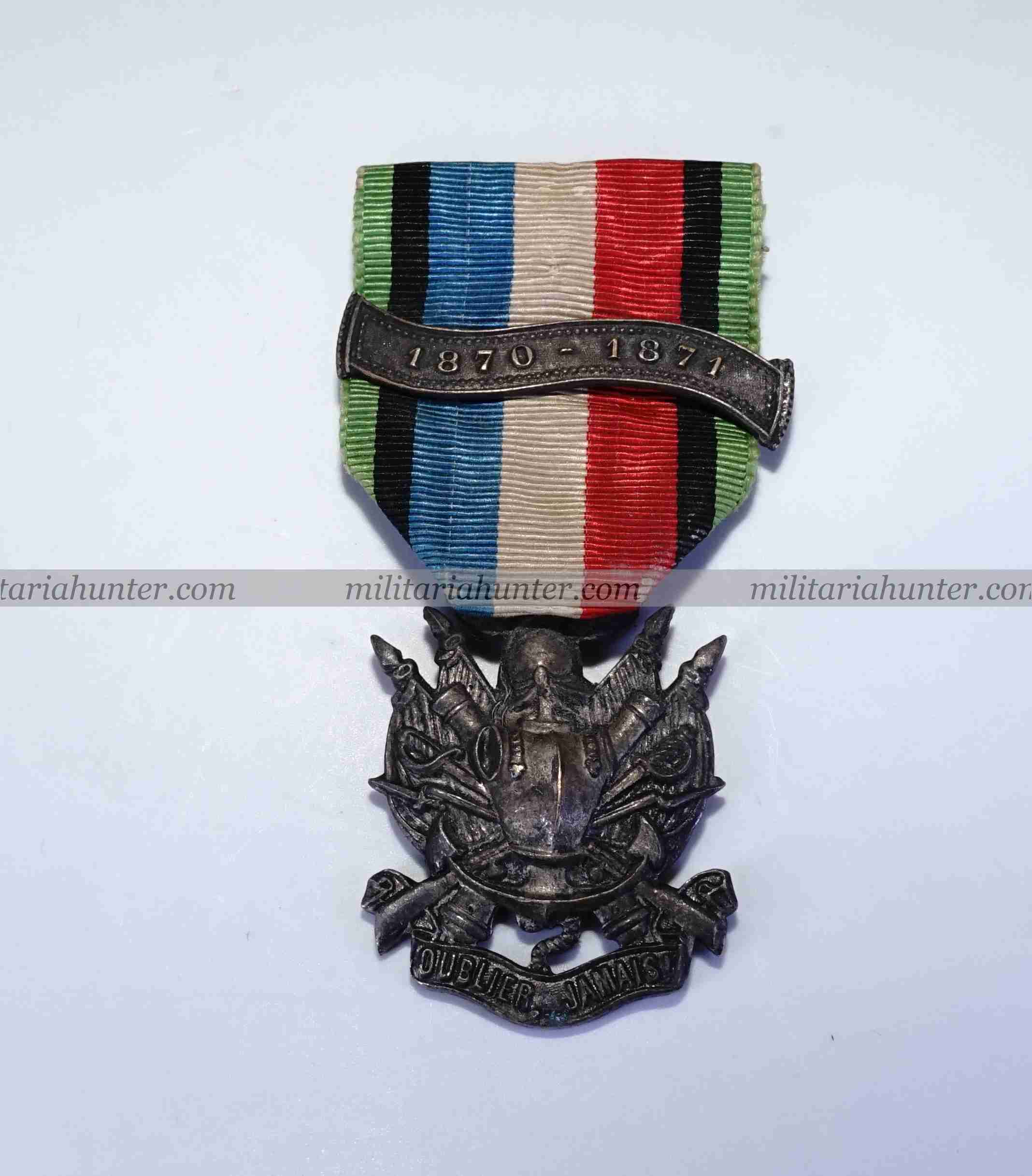 militaria : Médaille des vétérans de la guerre franco-prussienne 1870-1871