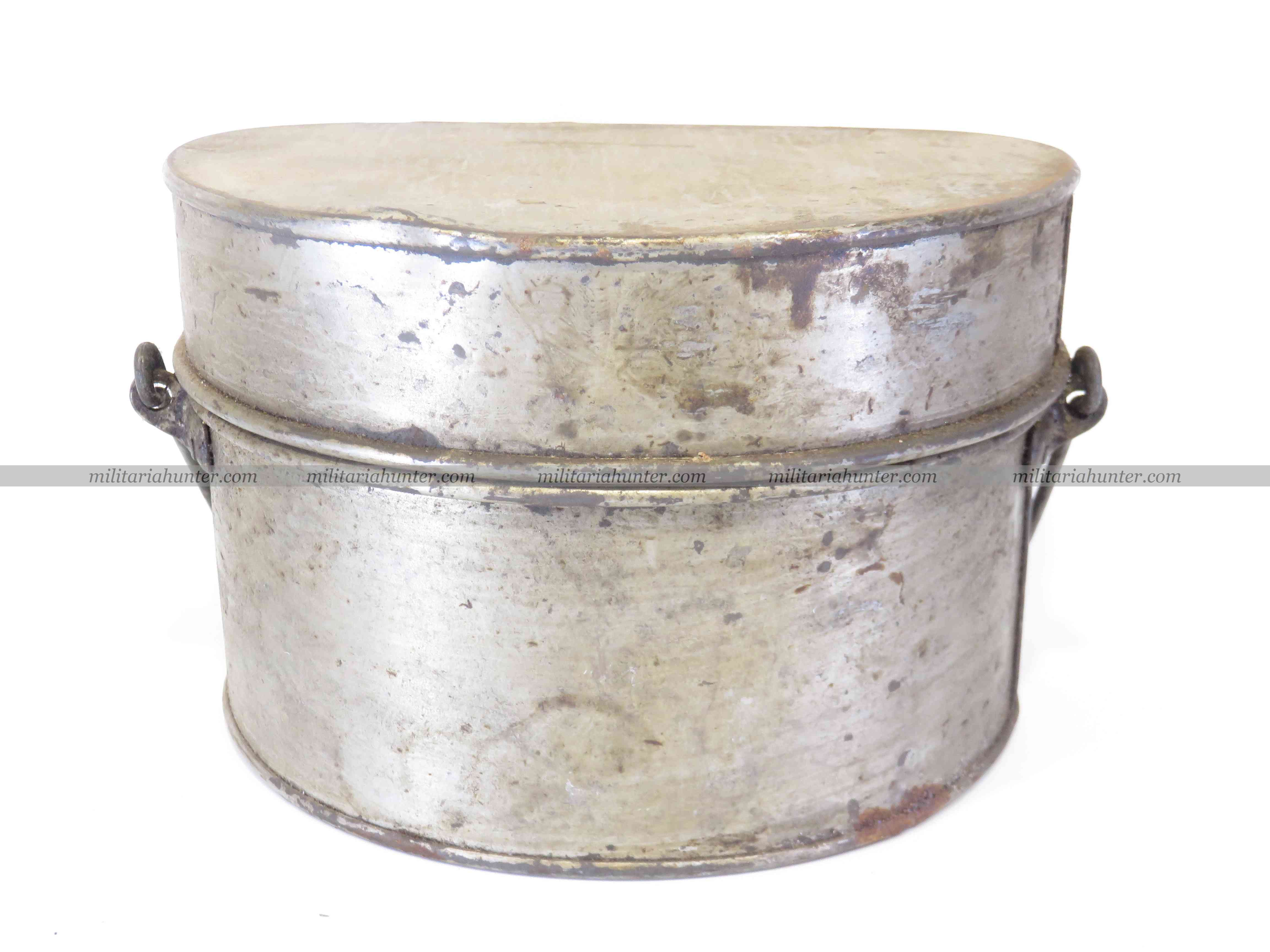 militaria : Gamelle anglaise - British D shape mess tin