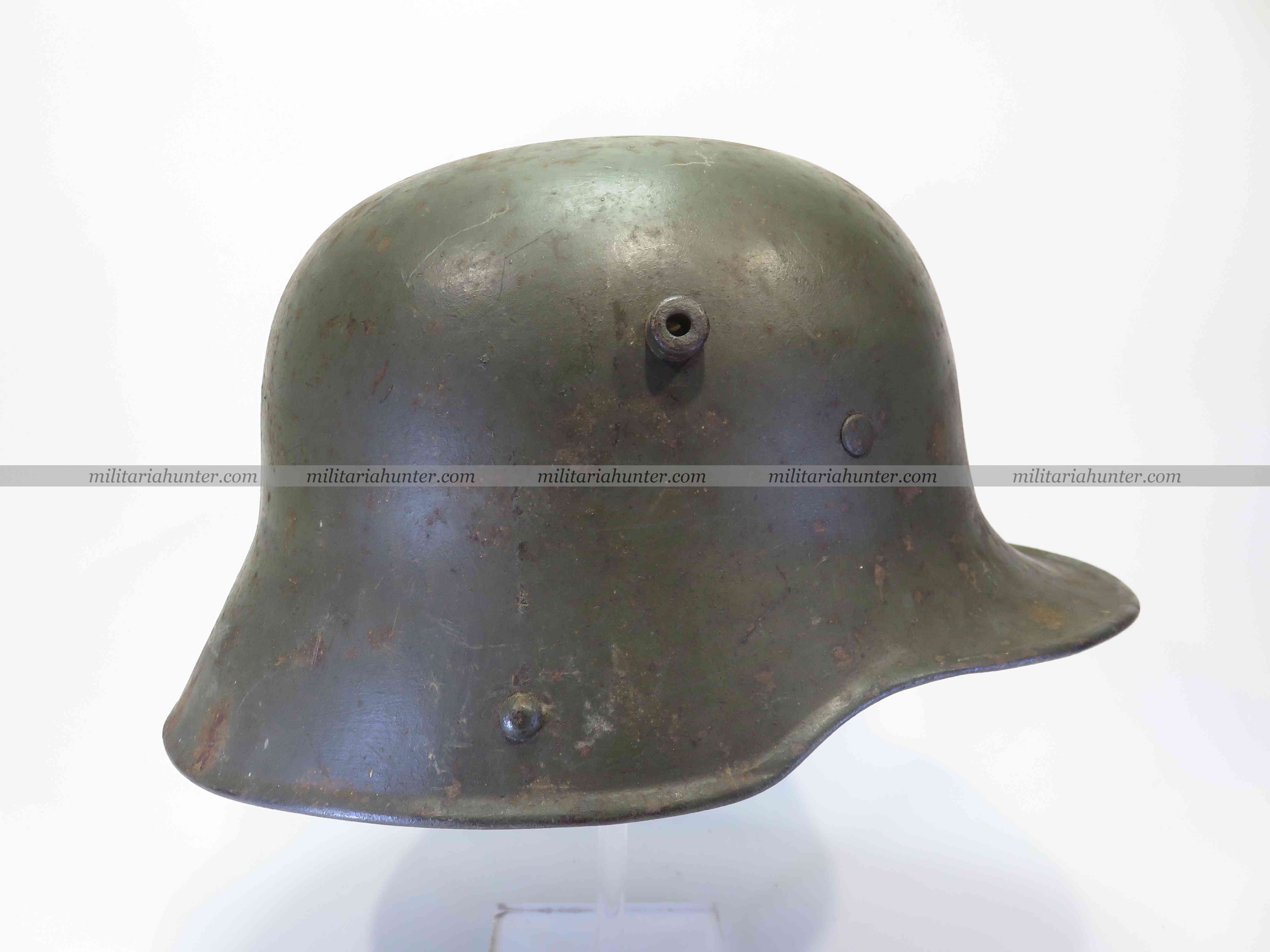 militaria : Stahlhelm M16 régimenté JR17? - ww1 field grey german helmet