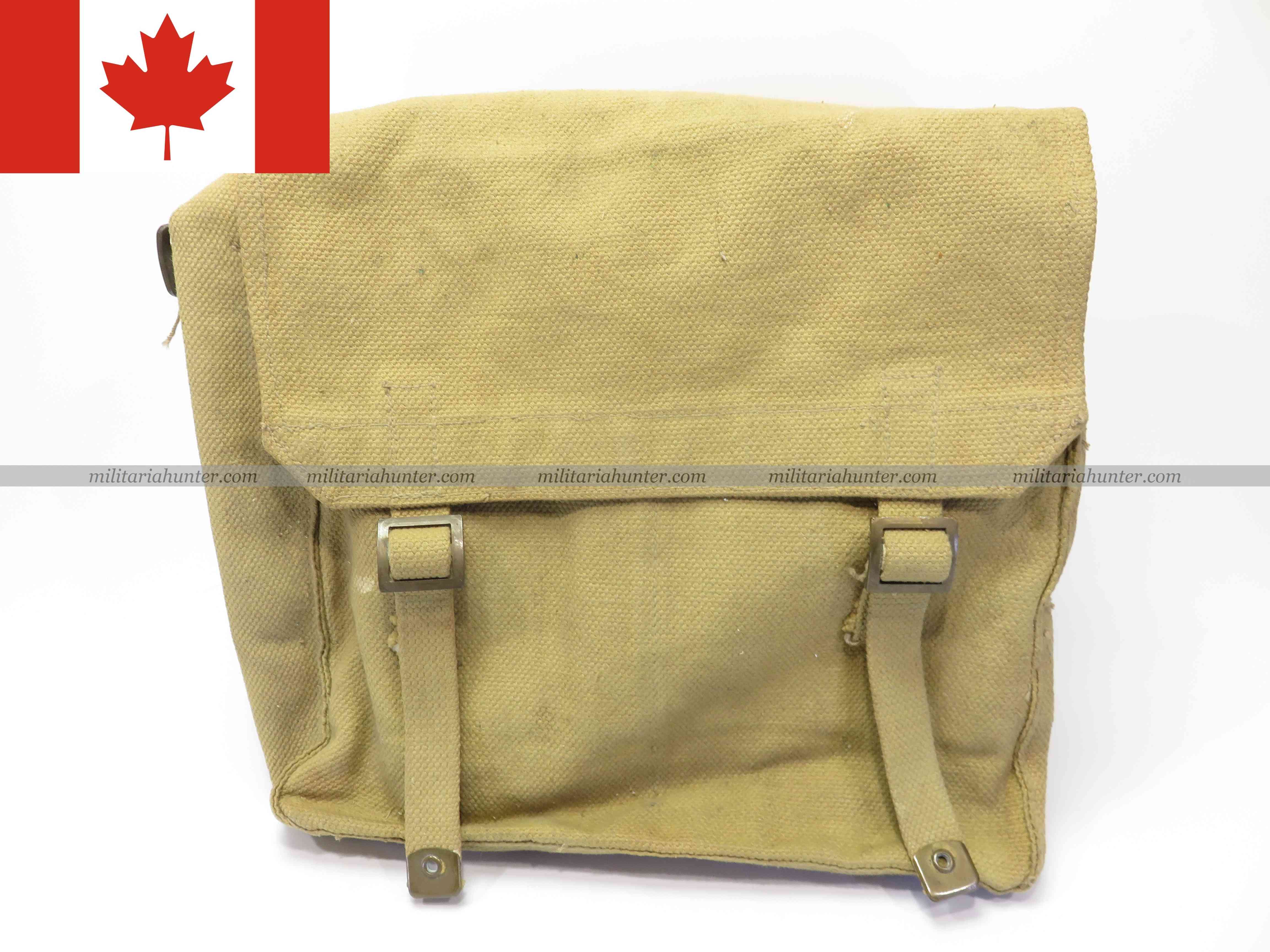 militaria : WW2 Canada small pack pattern 37 daté 1944