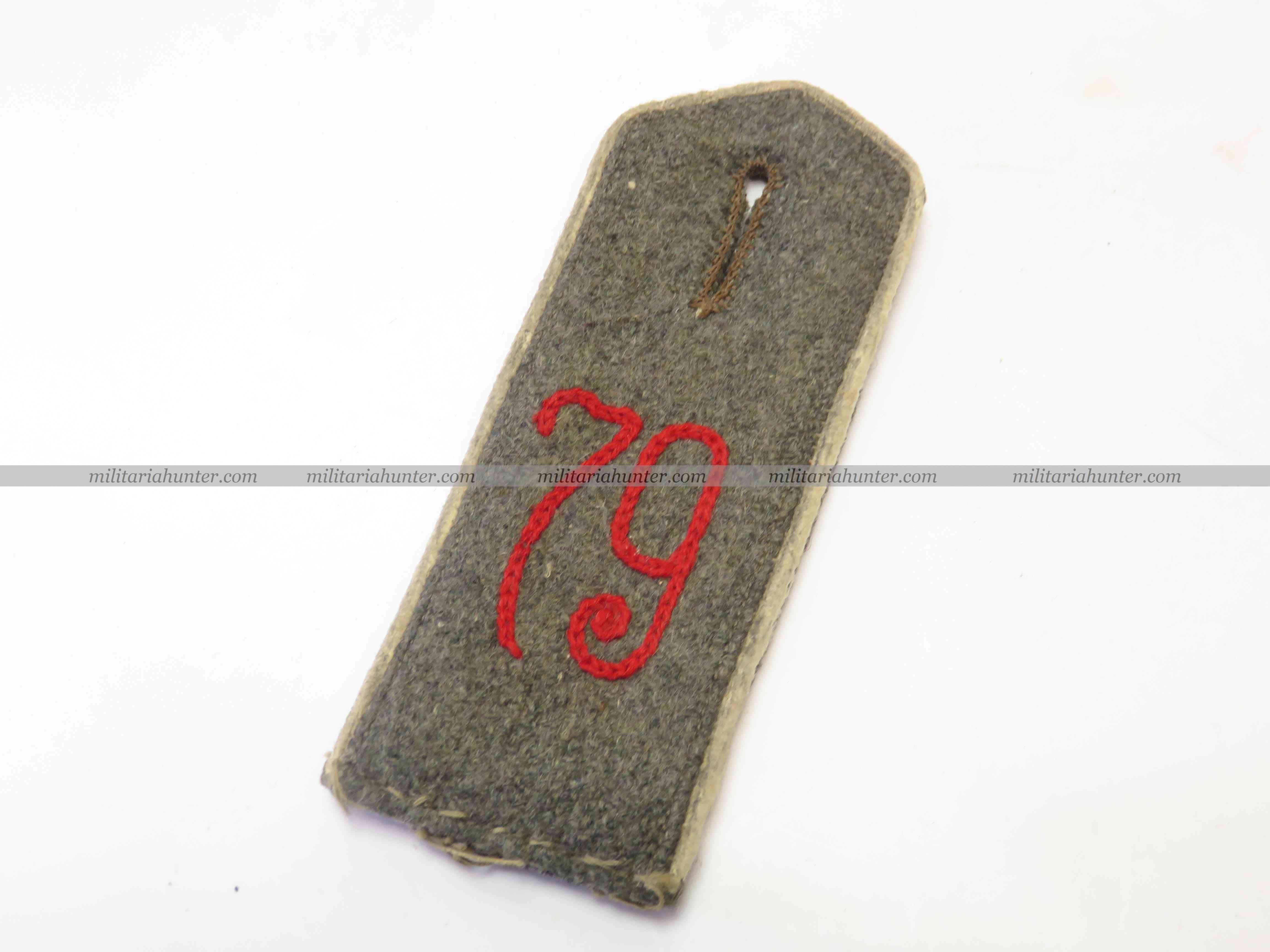 militaria : www1 german shoulder strap JR79 - patte d'épaule M15 du JR79 Hanovre