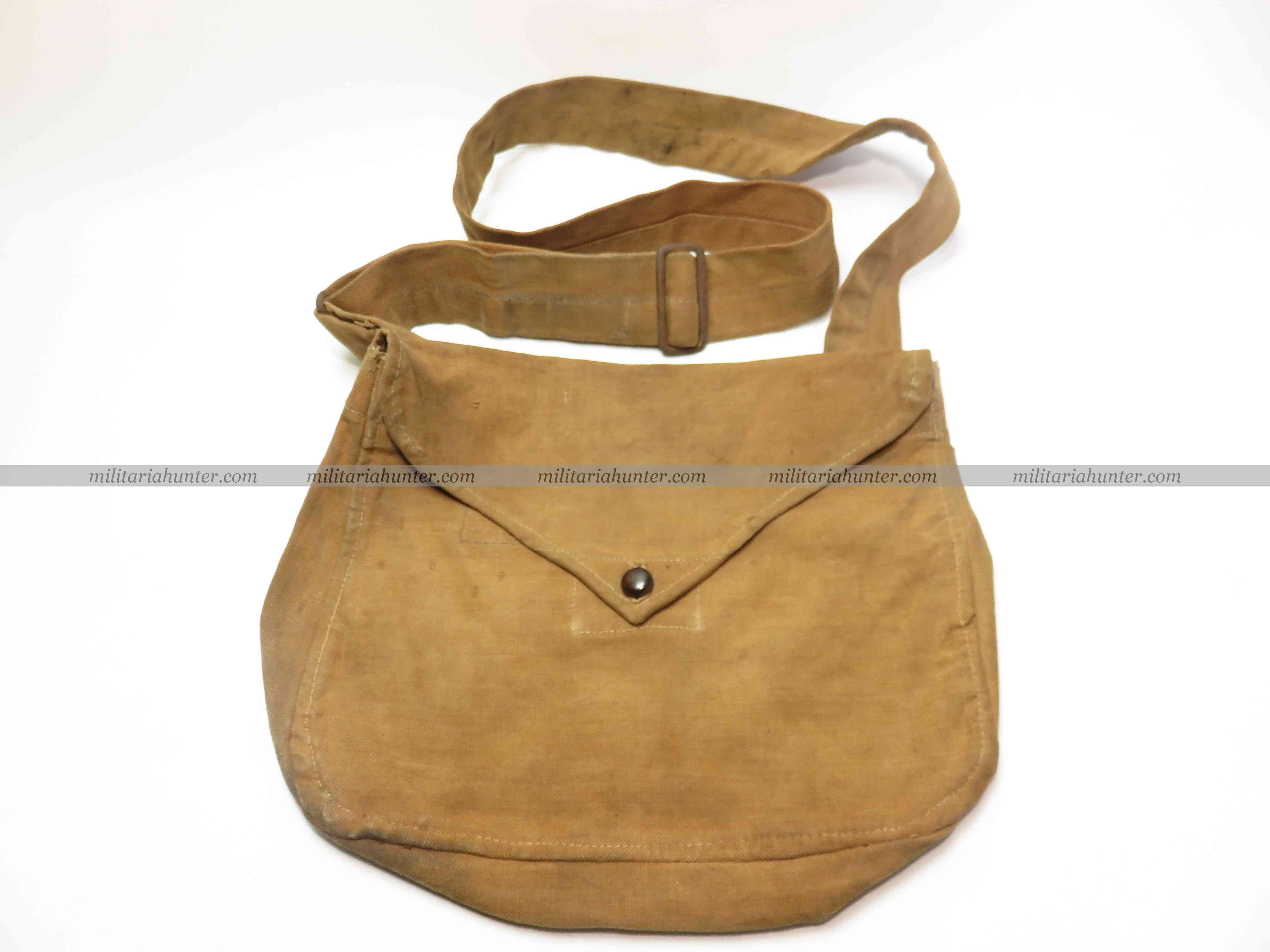 militaria : ww1 german Marine bread bag - sac à pain Brotbeutel Marine