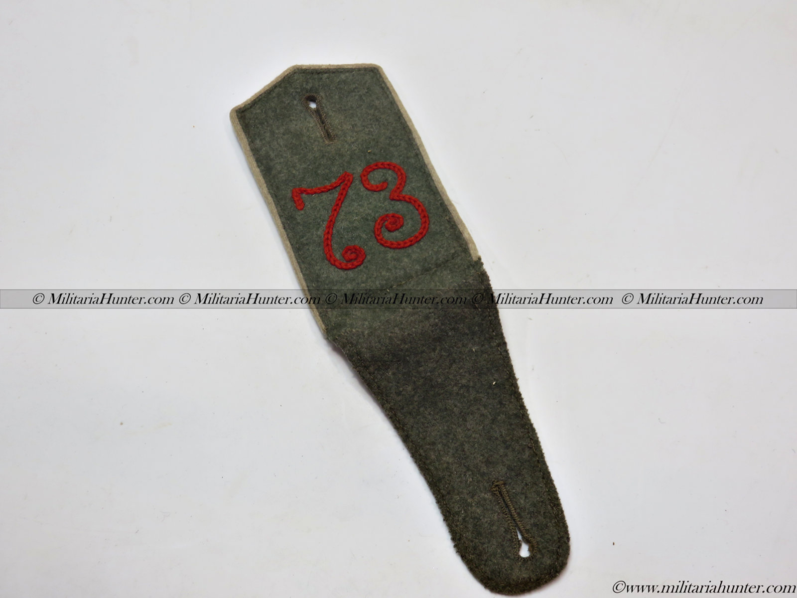 militaria : Patte d'épaule Füsilier Regiment Nr 73 de Hanovre