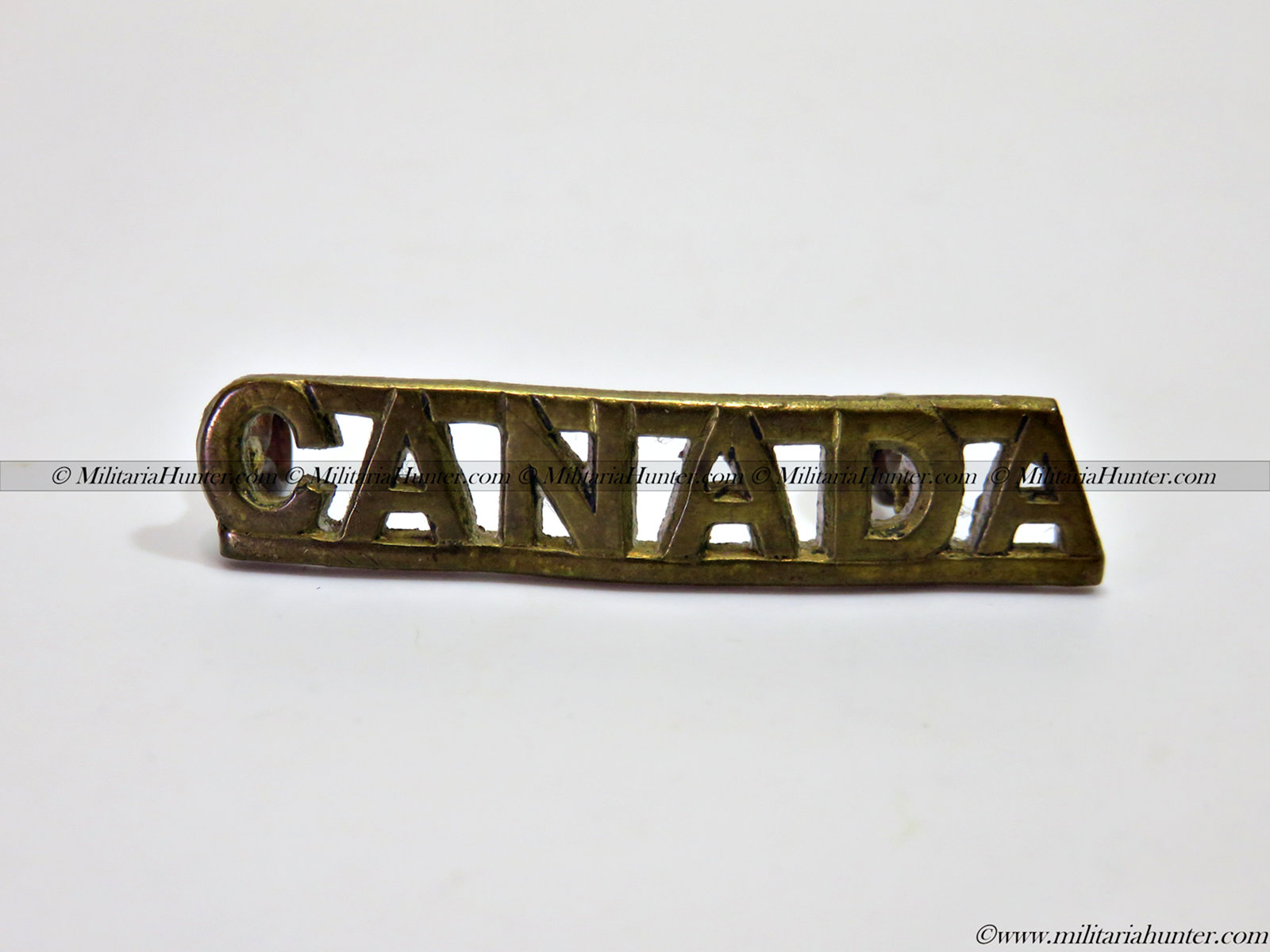 militaria : WW1 Canada shoulder title