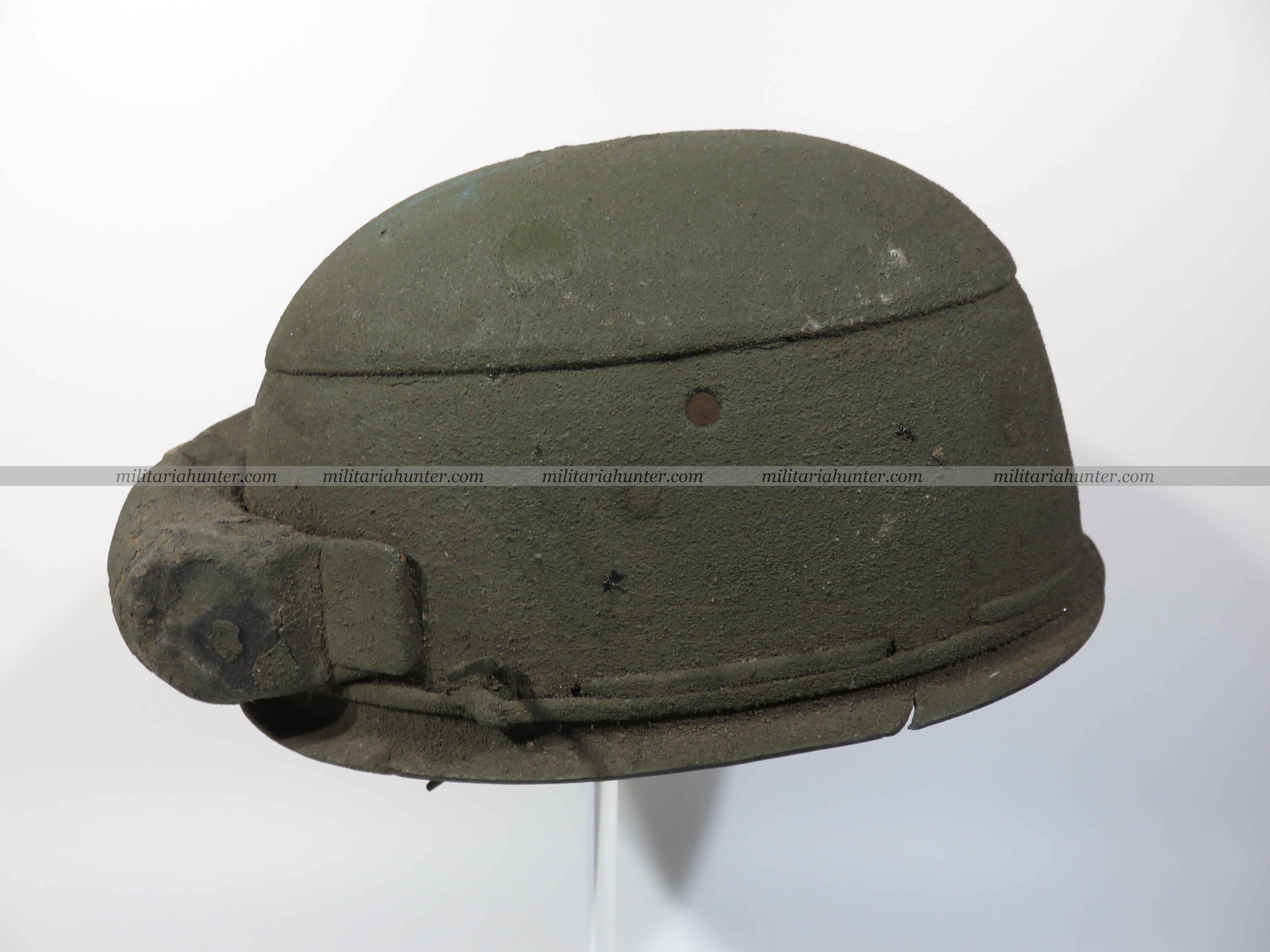 militaria : ww2 british HCRAC Helmet Crash Royal Armoured Corps 1st pattern